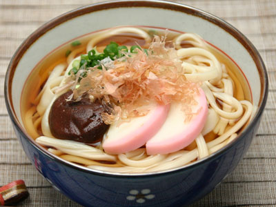 白だしで基本の♪かやくうどん