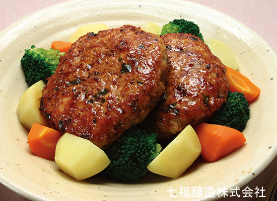 煮物だしで絶品|照り焼きハンバーグ
