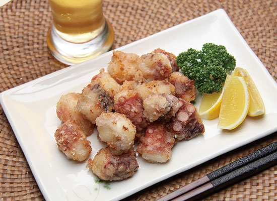 たこの唐揚げ