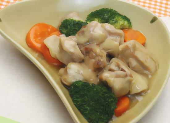 鶏肉のはちみつ生姜煮