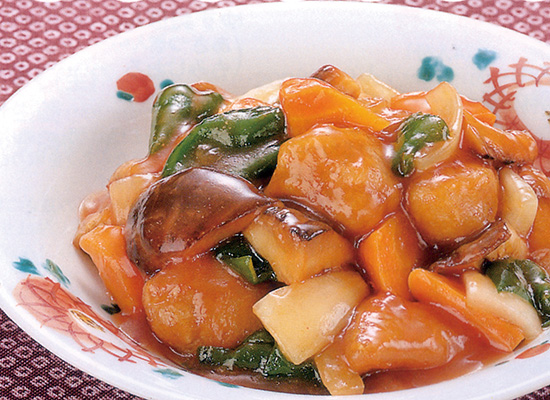揚げ焼き♪酢豚