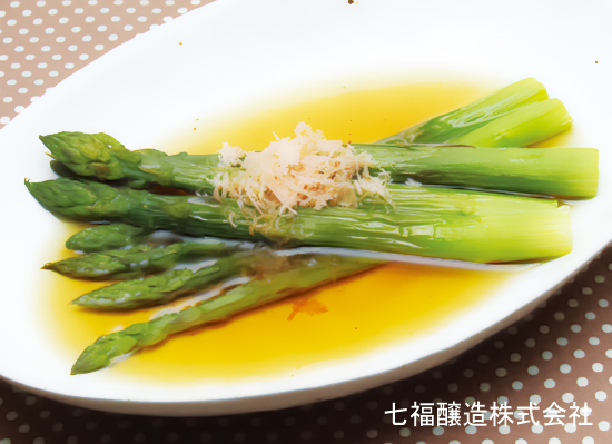 アスパラの焼き浸し