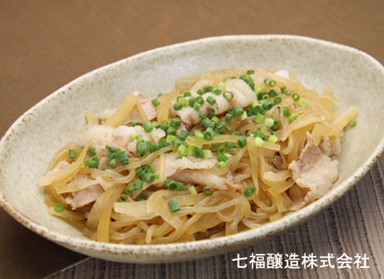 豚バラとしらたきのサッと煮