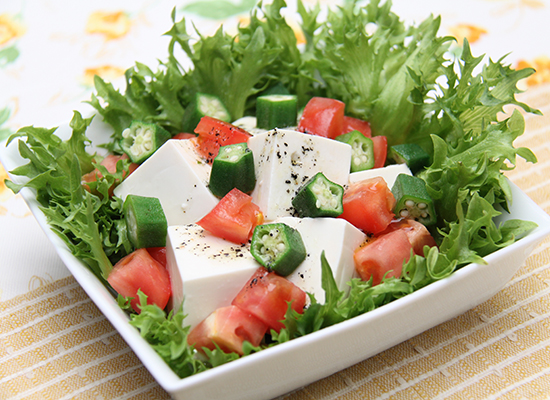 豆腐の美肌サラダ