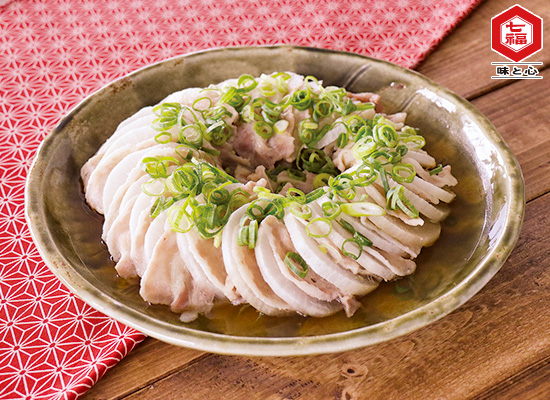 大根と豚バラのレンチン蒸し