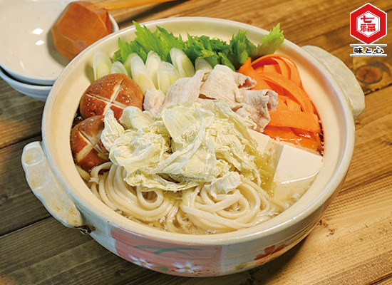 おぼろ昆布入りうどん鍋